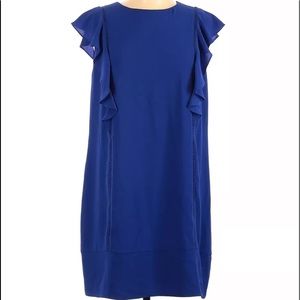 Women’s  Chanler Henry Blue  Sleeves Blue Mini Dress